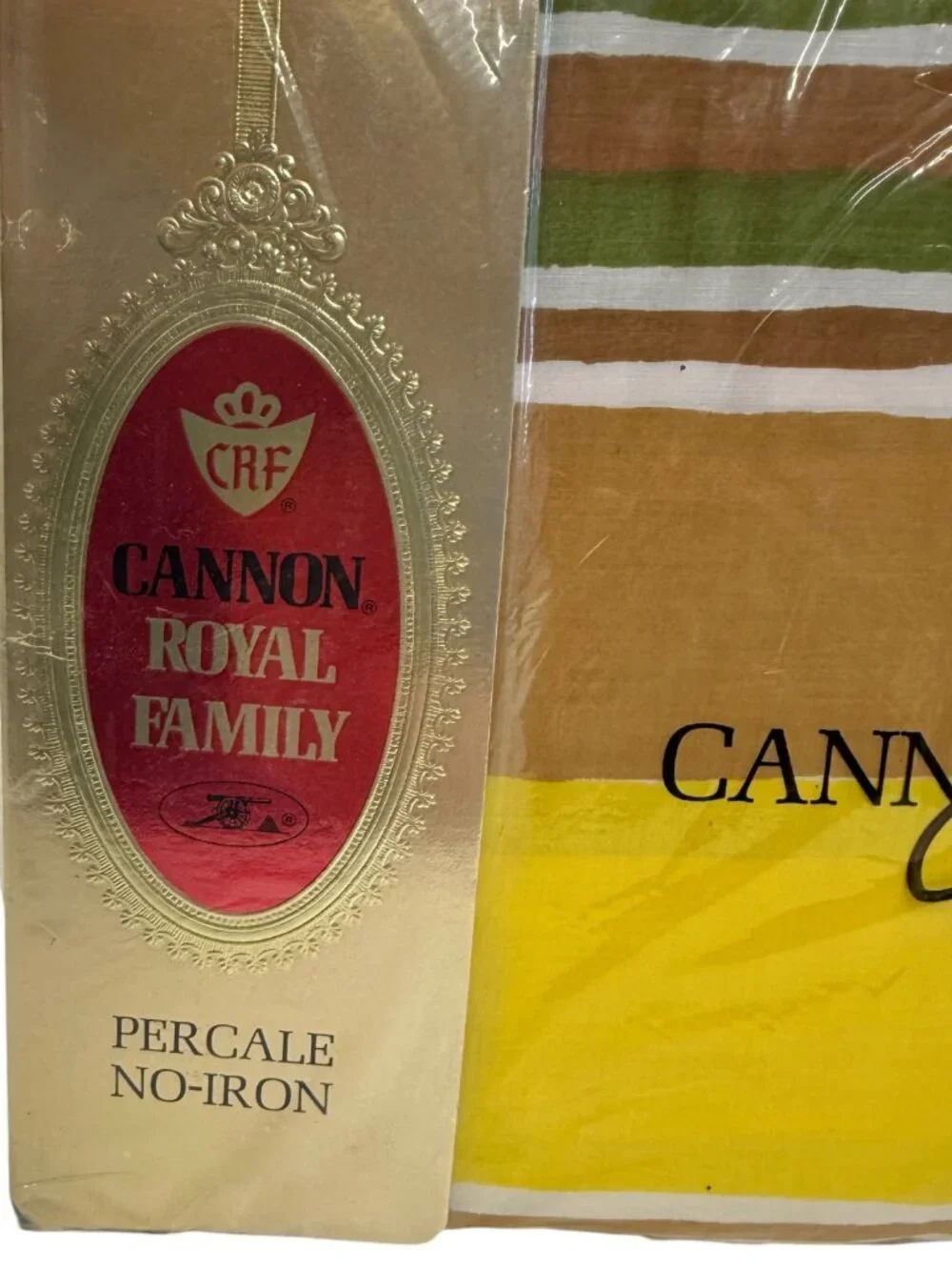 New Cannon Royal Family Festival‎ Stripe Full Fitted Bottom Sheet Cotton Blend